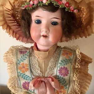 Vintage Antique Armand Marseille Bisque Head Doll 390 A0M